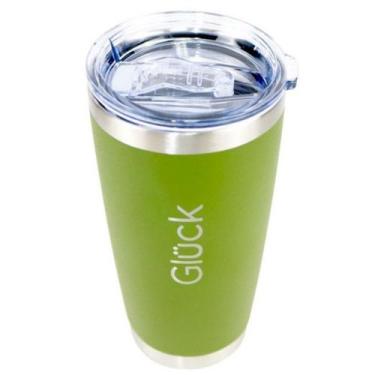 Imagem de Copo Térmico Gluck Lucky com Tampa p/ Cerveja Chop Café Chá Água Suco 