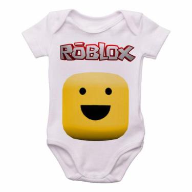 Imagem de body nenê criança roupa bebê Roblox Carinha - Empório Dutra, G   ( 4-8