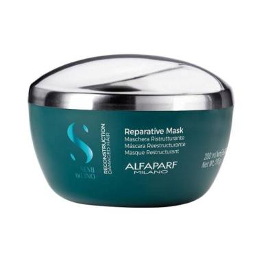 Imagem de Máscara de Reconstrução Alfaparf Semi Di Lino 200 ml - Alfaparf Milano