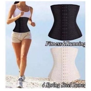 Imagem de Cinta Modeladora Abdominal Longa Alta 28,5cm De Altura Larga - OEM, GG