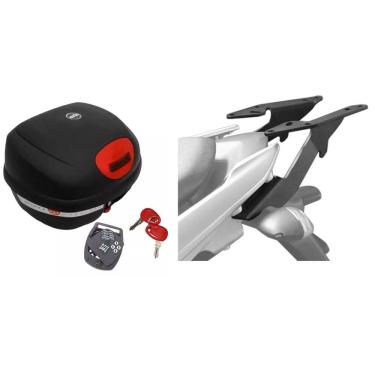 Imagem de KIT BAÚ MOTO 33L MONOLOCK GIVI E-33N + BAGAGEIRO SCAM LANDER 250 Xtz 250 2019... EM DIANTE