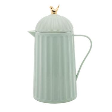 Imagem de Garrafa Térmica 600ml para café ou chá de plástico menta Bird Wolff - 