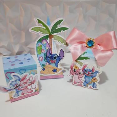 Imagem de Kit 50 Personalizados Lilo e Stitch - Orvalho Festas