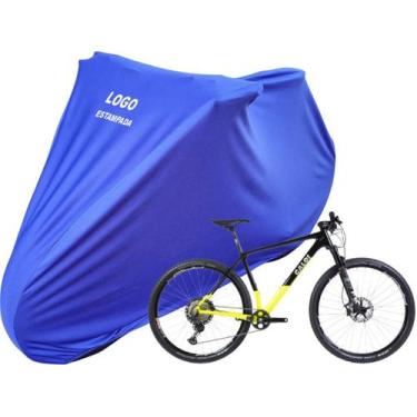 Imagem de Capa Para Bike Com Logo Caloi Elite Carbon Racing Mtb Aro 29 - Mz, Azu