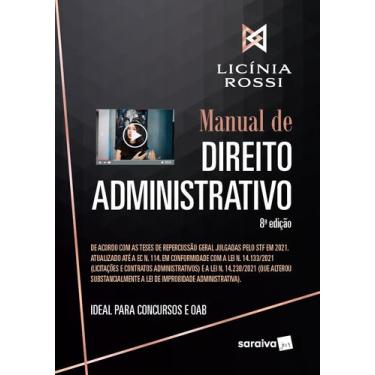 Imagem de Livro - Manual de Direito Administrativo - 8ª edição 2022