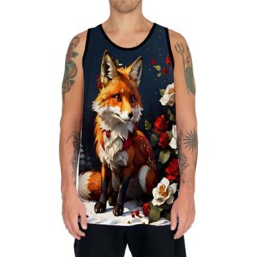 Imagem de Camiseta Regata Tshirt Natal Festa Raposa Da Neve Fofa  - Enjoy Shop, 