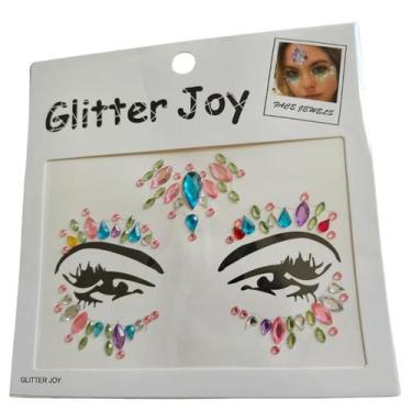 Imagem de Adesivo Carnaval Pedras Tipo Strass Rosto Maquiagem Corpo - sm decora,