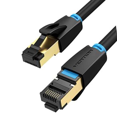 Imagem de Homyl Cabo Ethernet 40 GigaBits Per Second 2000 MHz 28AWG Cabo de velocidade para Internet para roteador, 3m