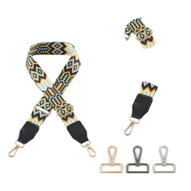 Imagem de Alça transversal - Acessórios de bolsa bolsas de mão com alça alça mensageiro feminina alça de mochila de transporte conveniente, alça de substituição de bolsa transversal, E100-A4-P1, Light Gold