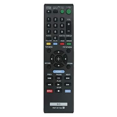 Imagem de RMT-B119A Controle remoto substituído compatível com Sony Blu-ray Disc Player BDP-S2100 BDP-S3100/BF BDP-BX110 BDP-BX37 BDP-BX310 BDP-BX39 BDP-BX510 BDP-XX510 BDP-S3100 BDP-S1100 BDPS21 00 BDP-BX59