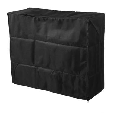 Imagem de Capa contra Poeira de CPU de Computador para PC, Protetor de Caixa de Torre Média de 24,4 X 10,2 X 20,5 Polegadas, Capa à Prova D'água para Poeira de Host de Tecido Oxford,