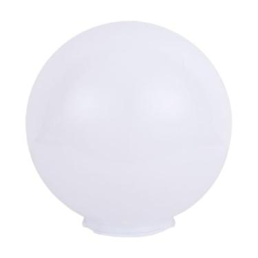 Imagem de Nishiyuenyi Poste de luz globo fácil de instalar abajur de bola abajur de globo externo para teto, 25cm 9.84inch