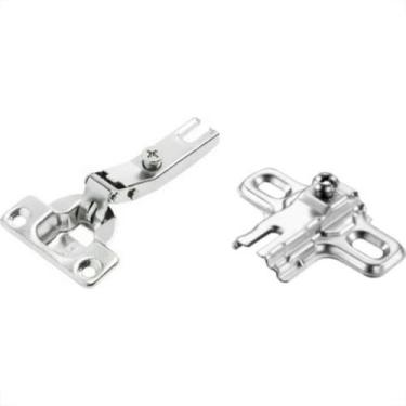 Imagem de Dobradica Pressao Moveis Albras 26Mm Pequena F29001 - Kit C/100