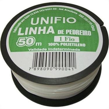 Imagem de Linha Para Pedreiro Trancada Unifio 50M - Kit C/12 Pecas