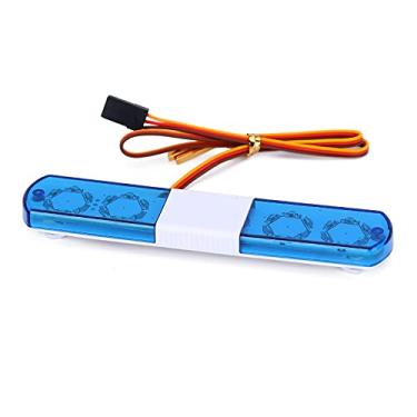 Imagem de LAFEINA Lâmpada de barra de luz policial de LED multifuncional para carro modelo RC de 1/10 1/8 1/12 WPL D12 HSP Traxxas TRX4 Tamiya CC01 D90 Axial SCX10