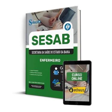 Imagem de Apostila SESAB Temporários 2025 - Enfermeiro - Editora Solução