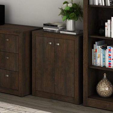 Imagem de Balcão para Escritório 2 Portas Tecno Mobili - Rústico, Rústico