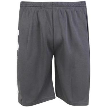 Imagem de Calção de Futebol Kappa Long Masculino - Chumbo, G