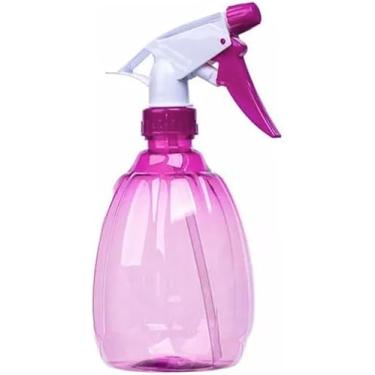Imagem de Borrifador Spray Manual 500ml Rosa – Ideal para Limpeza e Cuidados Domésticos