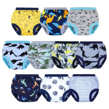 Imagem de Roupa Íntima para Treino de Penico BIG ELEPHANT - 100% Algodão (Pacote