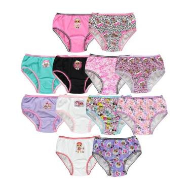 Imagem de Calcinhas LOL Surprise! para Meninas - Multipack com 12 Unidades - Est