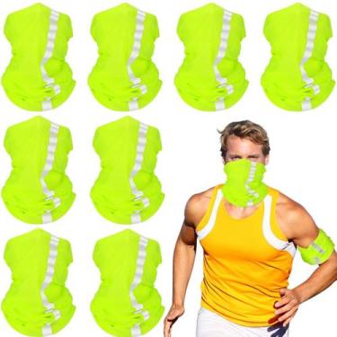 Imagem de Polaina de Pescoço Refletiva SATINIOR para Homens - Balaclava