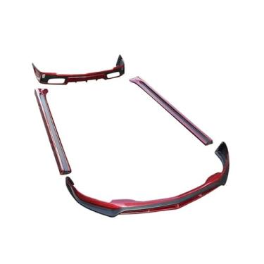 Imagem de Kits de carroceria de melhor qualidade adequados para Cadillac CT4 2020 Material ABS Lábio dianteiro Lábio traseiro Saias laterais Pára-choques de carro