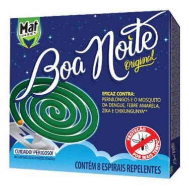 Imagem de Repelentes Espirais Boa Noite Original - 1 Cx C/8 Espirais