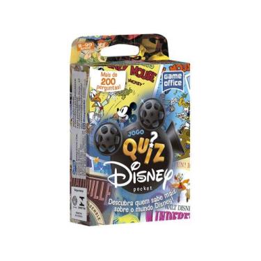 Imagem de Jogo de Cartas Game Office Quiz Disney Pocket - Toyster