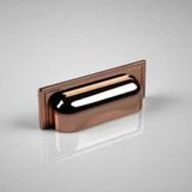 Imagem de PUXADOR CONCHA PLY 96mm ZEN DESIGN, ROSE