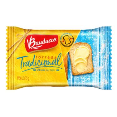 Imagem de Torrada Salgada Bauducco Sachê 15G - Caixa Com 126 Unidades