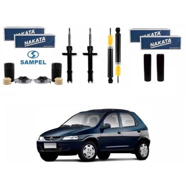 Imagem de Kit amortecedor dianteiro traseiro nakata chevrolet celta 1.0 2000 A 2005