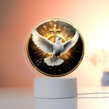 Imagem de Luminária colorida Led UV - Divino Espirito Santo