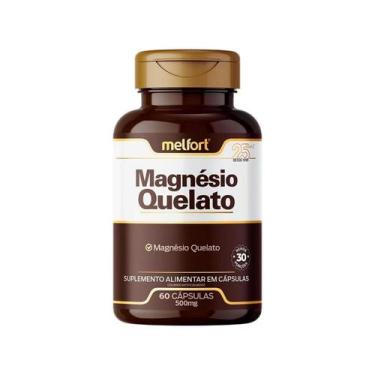 Imagem de Suplemento Magnésio Quelato 60caps  Melfort