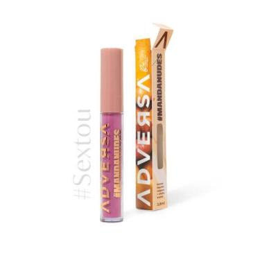 Imagem de Batom Líquido Matte Vegano ADVERSA / Coleção Manda Nudes  / SEXTOU