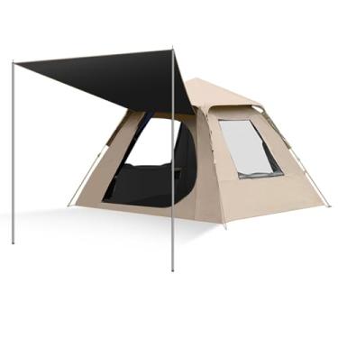 Imagem de Tenda de acampamento doméstica com tela, barraca de mochila à prova de chuva, barraca de praia, barraca de túnel de refúgio de domingo, barraca grande para festa fora de casa