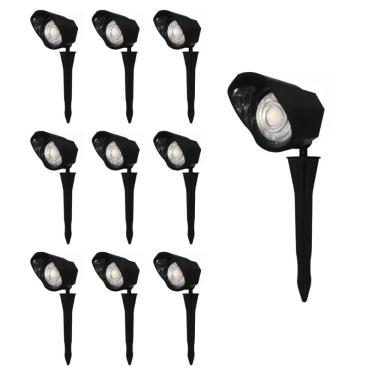 Imagem de Espeto LED Jardim Avant Hummer 5W Luz Verde Bivolt 10 Und