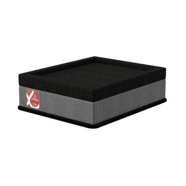 Imagem de Cama Pet Sleep Pelmex Plus Cinza e Preto para Cães e Gatos - Tamanho 3