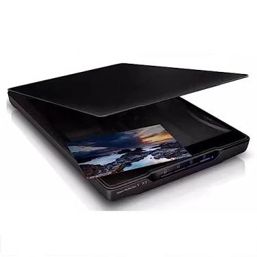 Imagem de Scanner de mesa de grande formato A4, scanner de documentos e fotos e livros, sem moldura, digitalização automática, resolução óptica de 4800 Dpi, velocidades rápidas de digitalização de 9,9 segundos