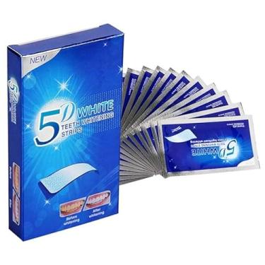 Imagem de Branqueador Ultra Clareador Dental 28 Fitas 5d White Original 14 Envelopes