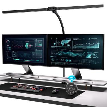 Imagem de Lâmpada de mesa EYOCEAN 31.5 LED com braçadeira, controle de gestos de 24W