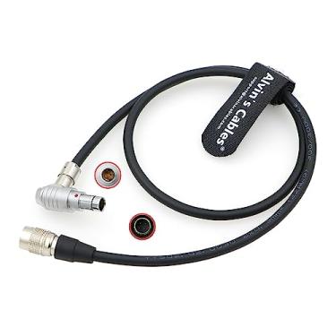 Imagem de Alvin's Cables Cabo Run Stop para ARRI Alexa| Câmera V-Raptor vermelha de RT Motion MDR Hirose 4 pinos macho para Fischer 3 pinos macho 60 cm | 23,6 polegadas