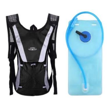 Imagem de Mochila Hidratação Bike Impermeável C/ Bolsa D'água 2l Mtb