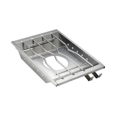 Imagem de YIJU Placa de moldura de forno Ponetes de panelas de panela, design removível, fácil de usar, suporte de suporte para acampar churrasco de pesca ao ar