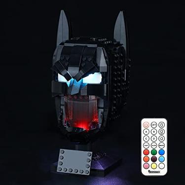 Imagem de BRIKSMAX Kit de iluminação LED para Batman Cowl-Compatível com Lego 76182 Blocos de Construção Modelo - Não Inclui o Conjunto Lego