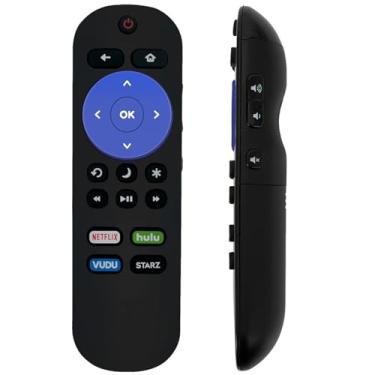 Imagem de Substituição do controle remoto 1018E0011 aplicável para Element Roku TV E4SW5518RKU E4SW6518RKU E4SW5017RKU E2SW6518RKU