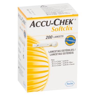 Imagem de Accu-Chek Caixa c/ 200 Lancetas Softclix