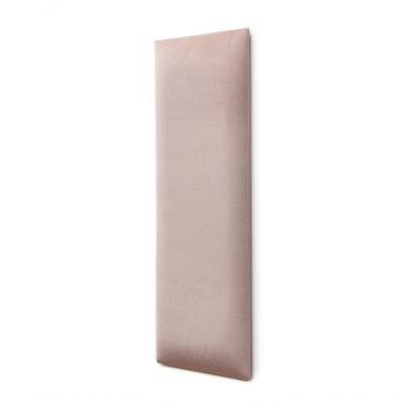 Imagem de Cabeceira Estofada Placa Modulada Adesiva Veludo 20x60cm Nude Flamingo Design