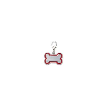 Imagem de Chaveiro De Identificação Pets Com Gancho Macho E Fêmea Cores:vermelho
