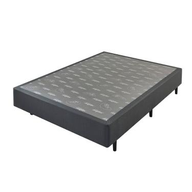 Imagem de Base Para Cama Box Casal Ecoflex Grafite 138x188x25cm Base Box